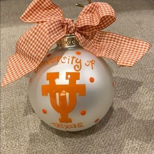 Coton Colors University of Texas Christmas Ornament